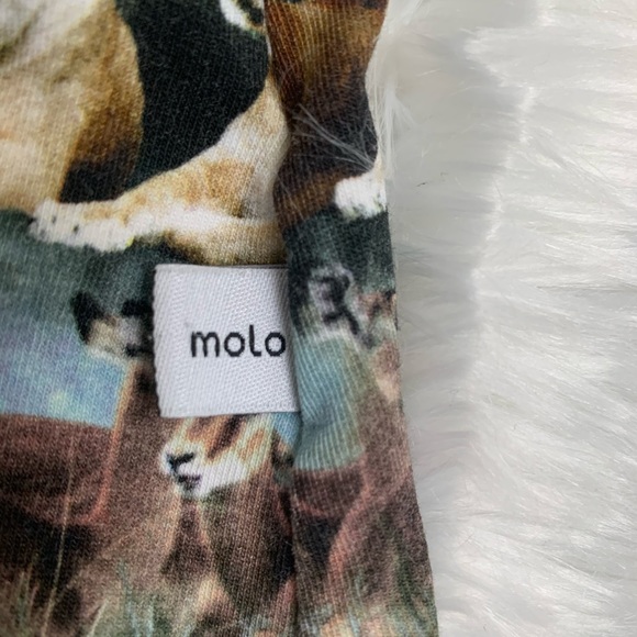 Molo girls safari animal knit dress (92) - Picture 4 of 5